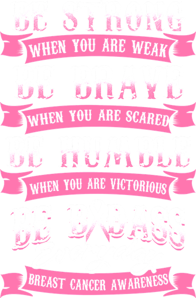 Be Breast Cancer Warrior Racerback Women's Sweatshirt
