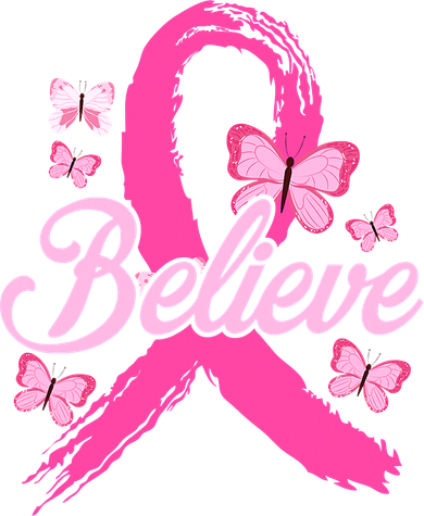 Believe Breast Cancer Awareness Month Breast Cancer Beanie