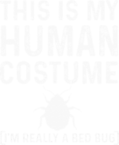 Bed Bug Costume Parasite Hunter Funny Ornament