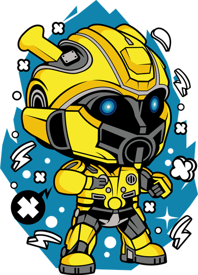 Bumblebee Coaster