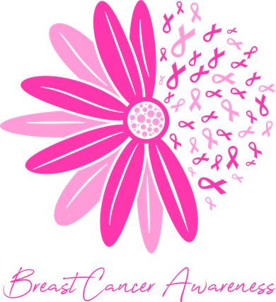 Breast Cancer Awareness Sunflower Ribbon Toddler Hoodie