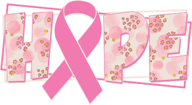 Breast Cancer Awareness Hope Leopard Print Women's Dry Zone Grid Polo