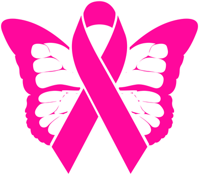Butterfly Ribbon Breast Cancer Toddler T-Shirt