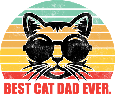 Best Cat Ever - Retro Vintage Design Hooded Wearable Blanket