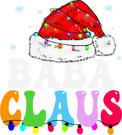 Baba Claus Funny Xmas Family Matching Grandma Christmas Button