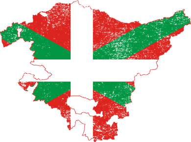 Basque Country Flag Euskadi Historical Roots Ceramic Ornament