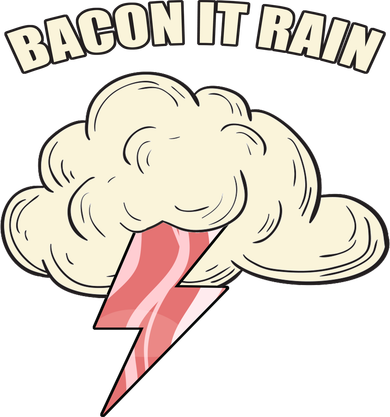 Bacon It Rain Women's Dry Zone Grid Polo