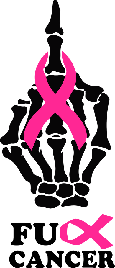 Breast Cancer , Middle Finger Cancer Coaster