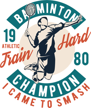 Badminton Champion Train Hard Women's Sweatshirt
