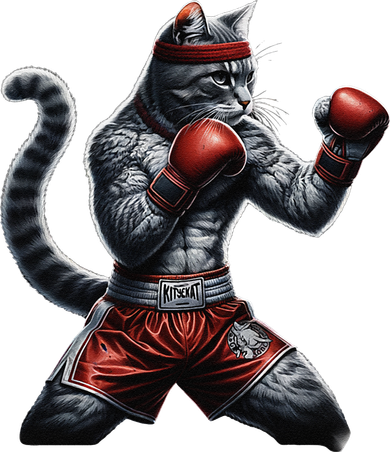 Boxing Cat When Your Cat Hits Harder Than You Do Beanie