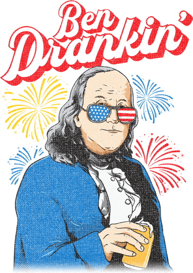 Ben Drankin’ Benjamin Drankin July 4th Ben Drankin Great Gift Tank Top