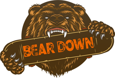 Bear Down Brown Bear Backpack