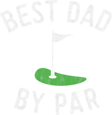 Best Dad By Par Funny Golf Father's Day Gift Daddy 11oz C Handle Ceramic Mug