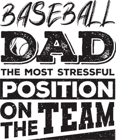 Baseball Dad Baseball Lover Mousepad