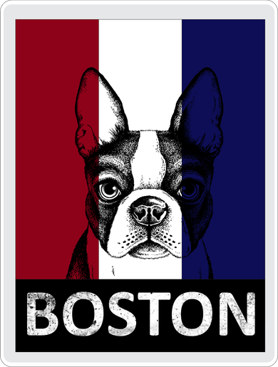 Boston Terrier Portrait Hat