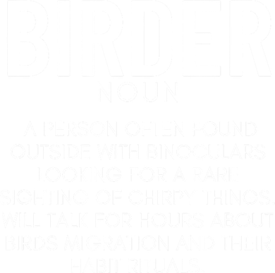 Birder Definition Funny Bird Watching Women's Sweatshirt