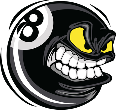 Billiards Dad Funny 8 Ball Angry Billiards Gift For Father’s Day Kids T-Shirt