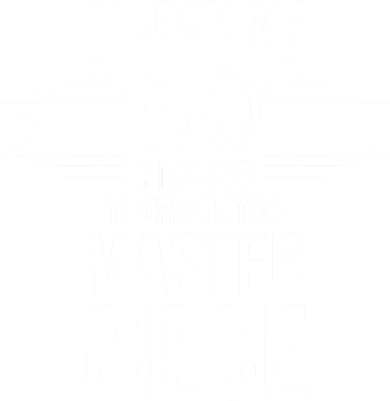 It Took Me 50 Years To Create This Masterpiece 50th Birthday Button