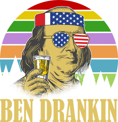 Ben Drankin 4th of July Bucket Hat