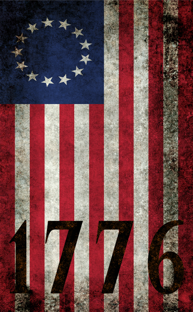 Betsy Ross 1776 13 State Original Colonies Flag Tank Top