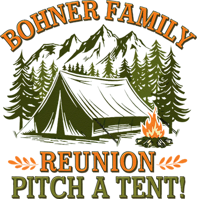 Bohner Family Reunion Pitch A Tent Women's Dry Zone Grid Polo
