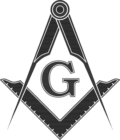 Black Freemason Square And Compass Master Mason Kids Hoodie