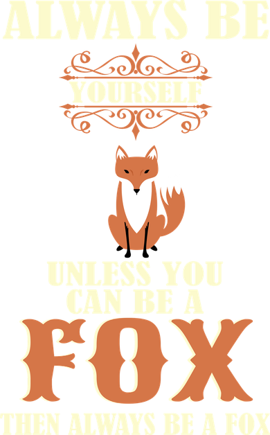 Always Be A Fox Women's Tank Top
