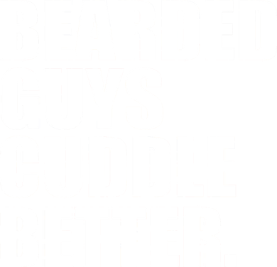 The Bearded Guys Cuddle Better Funny Beard Kids Hoodie
