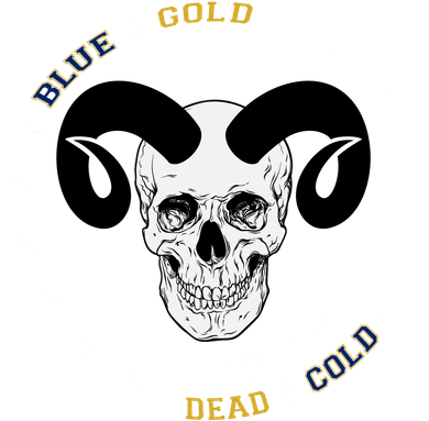 West Virginia Blue & Gold Till I'm Dead & Cold Kids Sweatshirt