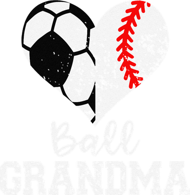 Ball Grandma Funny Soccer Baseball Grandma Ornament