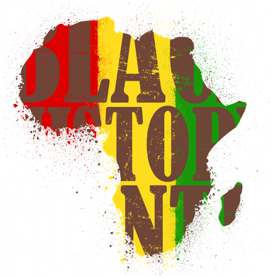 Black History Month Africa Paint Splat Toddler Hoodie