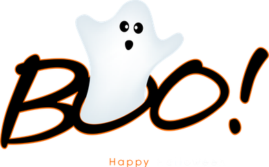 Boo Happy Halloween Ghost Long Sleeve Shirt
