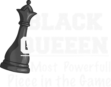 Black History Month Black Queen Button
