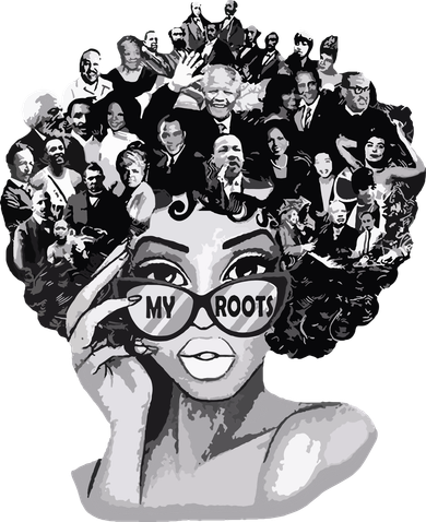 Black History Month Shirts I Love My Roots Back Powerful Blm Hoodie