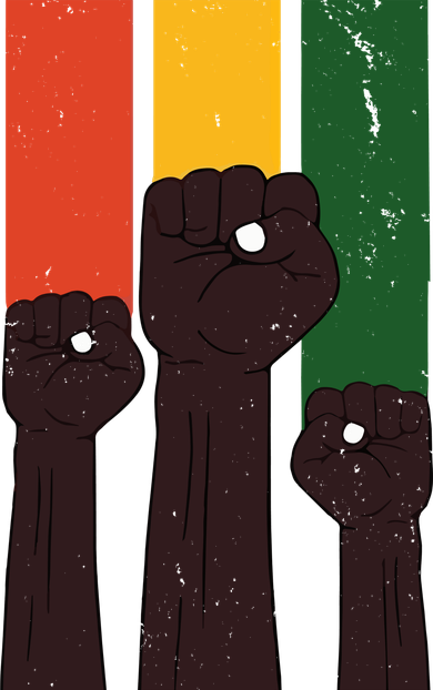 Black History Month Fist Pride Women's Tank Top