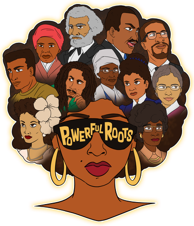 Black History I Love My Powerful Roots Baby Bodysuit