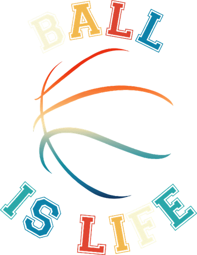 Ball Is Life Basketball Bball Lover Gift Backpack