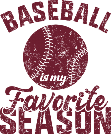 Baseball Is My Favorite Season Vintage Tumbler