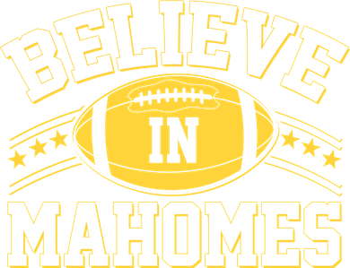 Believe In Mahomes KC Football Kansas City Fan Toddler Long Sleeve