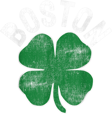 Boston Irish Shamrock St. Patrick's Day Women's Hoodie