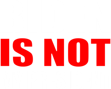Anti Biden Is Not My President Backpack