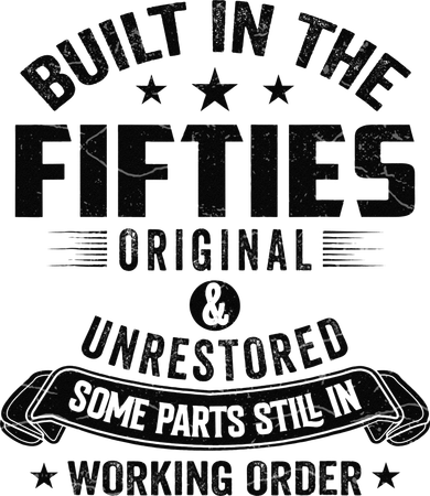 Built In The Fifties Built In The 50s Birthday Women's Sweatshirt