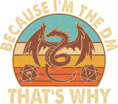 Because I'm the DM That's Why Vintage Women's T-Shirt