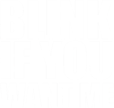 Blink If You Want Me Kids Sweatshirt