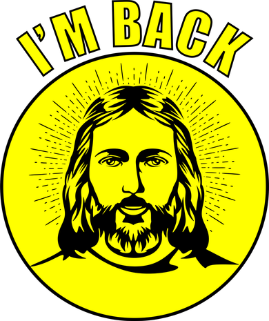 Jesus I'm Back Risen Easter Hat