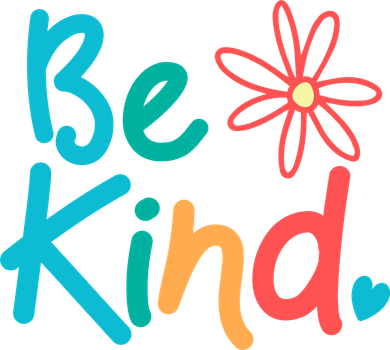 Be Kind Cute Colorful Gift Ceramic Ornament