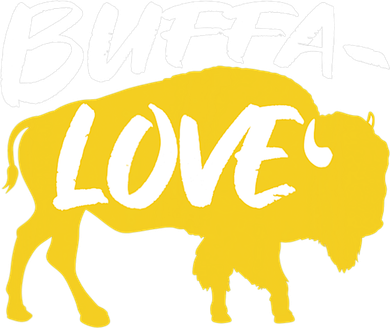 Buffa Love Buffalo Choose Love Design Tote Bag