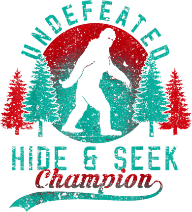 Bigfoot Limited Edition Undefeated Hide & Seek Sasquatch Women's Tank Top