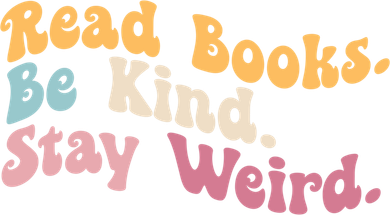 Book Lover Literary Bookish Read Books Be Kind Stay Weird Gift Ceramic Ornament