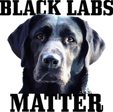 Black Labs Matter Labrador Retriever Mom Dad Dog Lover Long Sleeve Shirt